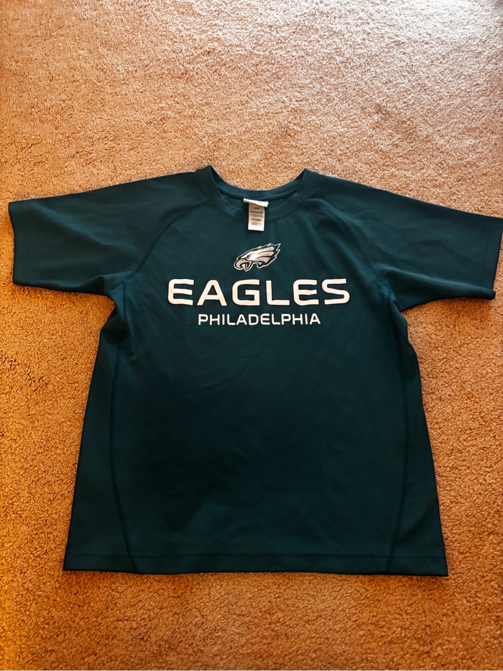 Philadelphia Eagles Women's Short Sleeve Tee - Midnight Green